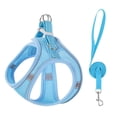 thumbnail image 1 of Cat Harness and Leash Set, Escape Proof Adjustable Soft Mesh Vest Jacket for Pet with Reflective Safety Strips, 1 of 6