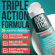 Jock Itch Cream | Extra Strength Antifungal Treatment for Groin & Inner Thighs