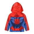 thumbnail image 5 of Marvel Spider-Man Long Sleeve Hooded Shirt (Boys), Sizes 4-20, 5 of 6