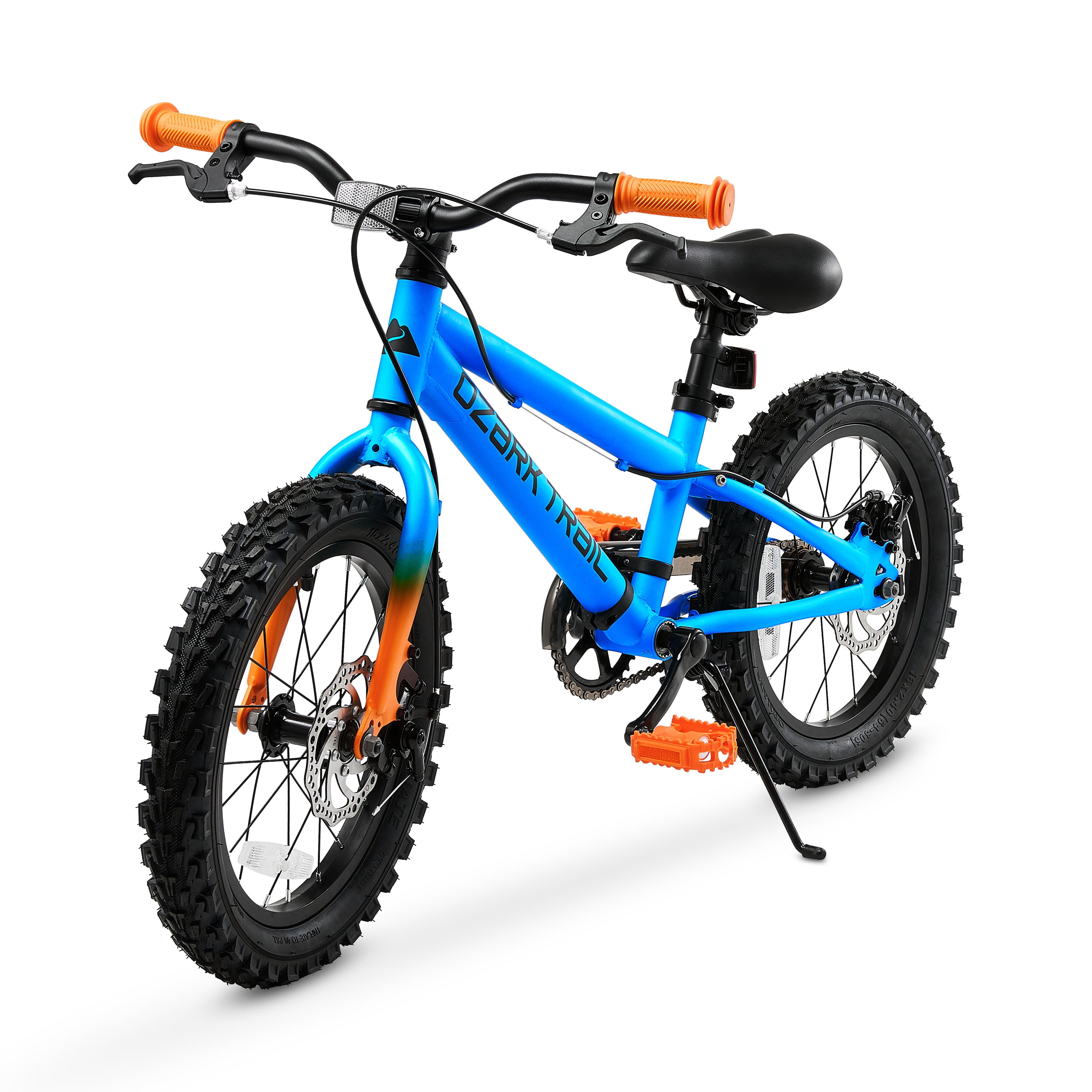 Ozark Trail 16" M.1 Timber Kids' Mountain Bike, Blue, Fits Riders 3'5"-4'0", Child/Teen, Unisex, Online Only