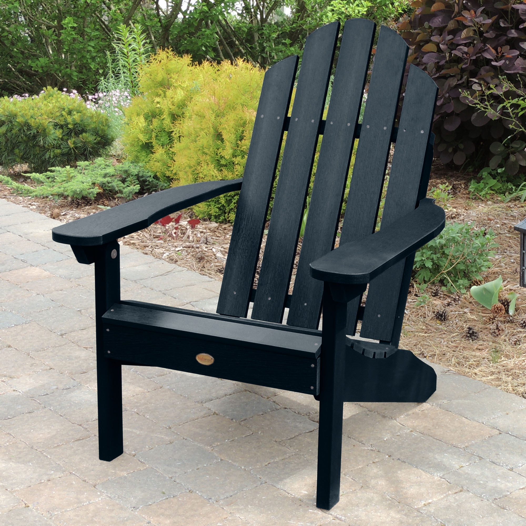 Highwood Classic Westport Adirondack Chair - Outdoor, Eco-friendly, Synthetic Wood