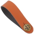 thumbnail image 1 of Correa de guitarra R132 Star Guitar Straps, correa clásica de cuero para guitarra eléctrica, acústica y bajo (marrón), 1 of 5
