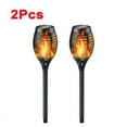 thumbnail image 5 of 1/2/4/6/8/10pcs Solar Flame Torch Lights Flickering Light Waterproof Garden Decoration Outdoor Lawn Path Yard Patio Floor Lamps, 3x3x20.6in, 5 of 5