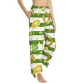 thumbnail image 2 of Fotbe Watercolor St Patrick Day Women's Pajama Pants,Sleepwear Pants,Pj Bottoms Drawstring And Pockets-Small, 2 of 9