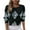 Black, variant on Womens Dressy Blouses Sequin Glitter Evening Party Long Sleeve Crew Neck Sweater Knit Plaid Solid Shirt Loose Fall Trendy Tops