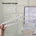thumbnail image 3 of Mosey Retractable Clothes Hanger Rotating Foldable Strong Load Bearing Traceless Windproof Bed Sheet Quilt Cover Clothing Drying Rack, 3 of 8