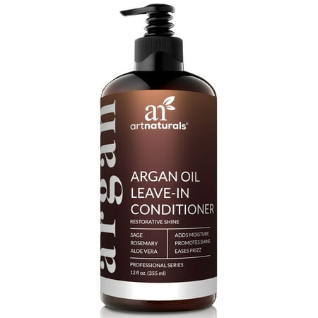 Argan Oil Leave - In Conditioner (12oz) Organic Therapeutic Formula Silky (Best Organic Leave In Conditioner)