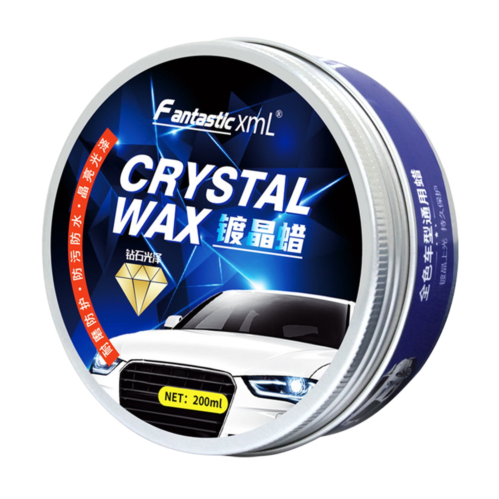 Car Wax Crystal Plating Set | Hard Glossy Carnauba Wax Coating Care ...