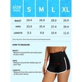 thumbnail image 3 of Charmo Womens Boyleg Swim Shorts High Waisted Tummy Control Sporty Swim Bottoms, 3 of 7