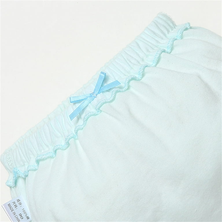 Ketyyh-chn99 Girls Underwear Panties Teen Girls Panties Cotton Underwear  Underpants Briefs White,3-4 Years 