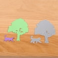 thumbnail image 2 of Troqueles de metal con temática de perros y árboles para hacer álbumes de recortes, tarjetas y decoraciones de álbumes, 2 of 3