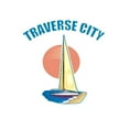 thumbnail image 2 of CafePress - Traverse City -  Round Wood Ornament 4", 2 of 2