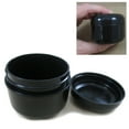 thumbnail image 2 of 8 PC Cosmetic Container Plastic Jars Double Wall Pot Cream Lotion1.7oz Black, 2 of 5