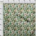 thumbnail image 3 of oneOone Rayon Forest Green Fabric Tropical Leaf Sewing Craft Projects Fabric Prints By Yard 56 Inch Wide, 3 of 5