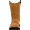 thumbnail image 3 of Georgia Men's WP Pull On Leather Tan Work Boots 14 W, 3 of 7