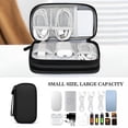thumbnail image 4 of GASTROPOD 2026 New Electronic Organizer,Travel Cable Organizer Bag Pouch Electronic Accessories Carry Case Portable Waterproof Double Layers Storage Bag for Cable,Cord,Charger,Earphone,Medium,Black, 4 of 6