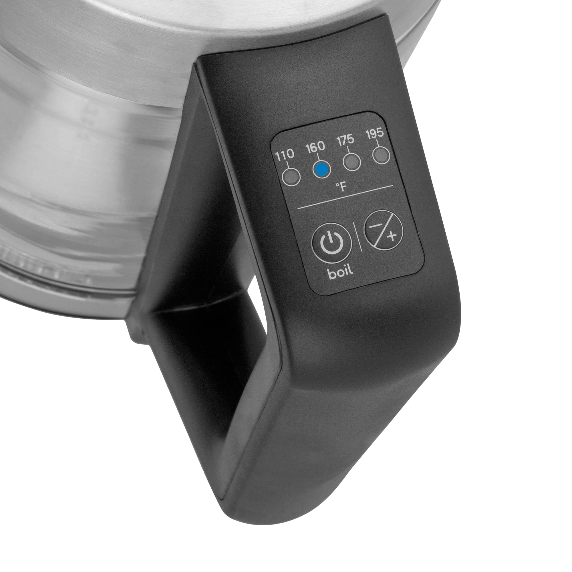Capresso Electric Water Kettle,Black,2 L Cap. 244.05