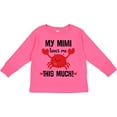 thumbnail image 3 of Inktastic Mimi Loves Me Grandson Boys or Girls Long Sleeve Toddler T-Shirt, 3 of 5