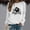 White, variant on Jacenvly Clearance Sweatshirts for Women,Crewneck Graphic Blouse Lady Casual Long Sleeve Dog Paw Printing Tops Shirt Shirt Pullover