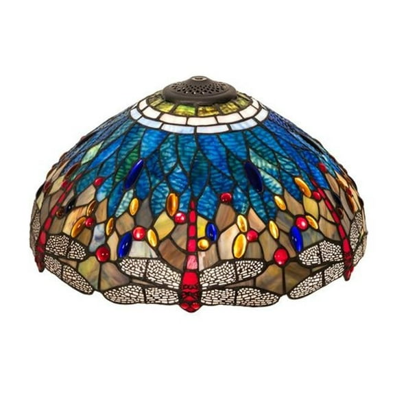 Meyda 118782 18 in. Hanginghead Dragonfly Wall Shade