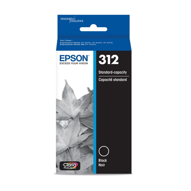 Cartucho de tinta Epson 312 Claria Photo HD Black T312120-S