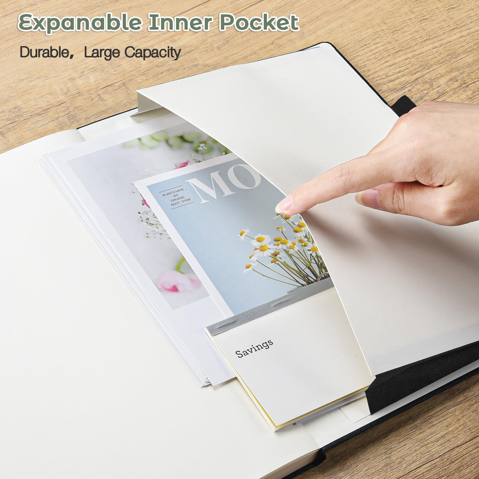 3 Pack College Ruled Notebook  A4 Hardcover Leather For Work Lined Journal Women Men 192 Thick Paper 8.5" X 11" Large Professional Business Multicolor