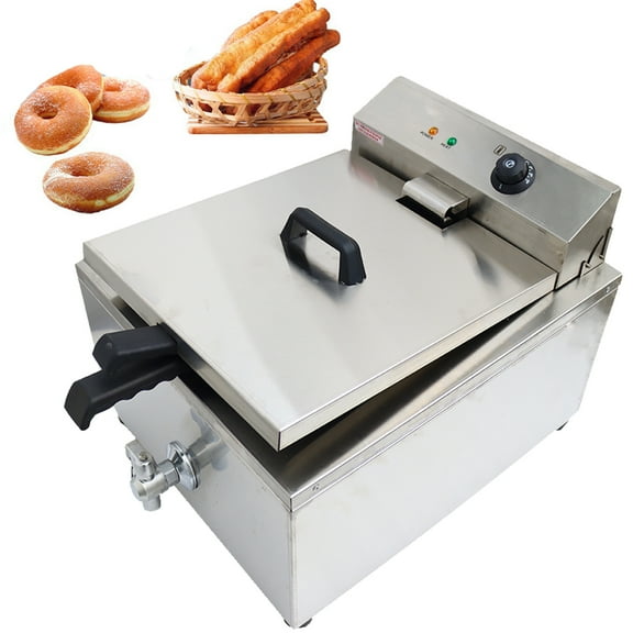 Funnel Cake Fryer Kitchen Bakery Donut Fried Chicken French Fries Fryer 2 Ring Funnel Molds