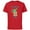 Red, variant on Yoda Best Kid Yoda Chibi Portrait Family- Short Sleeve Cotton T-Shirt for Adults - Customized-Black