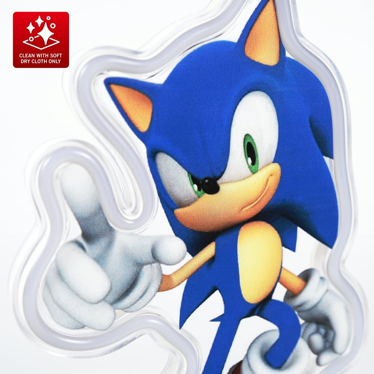 Sega Sonic The Hedgehog Neon Desk Lamp Novelty Light - Walmart.com