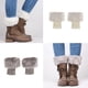 thumbnail image 1 of 2 Pares De Botas De Punto De Piel Sintética Borrosa s Toppers Calentador De Piernas Accesorios De Invierno Yinane calentador de piernas de punto para mujer, 1 of 8