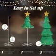 thumbnail image 4 of UBesGoo Christmas Tree Pre-Lit Christmas Outdoor Decor 6FT with 200 LED Lights Decoration, 4 of 10