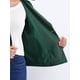 thumbnail image 5 of Abrigo Trench Allegra K para mujer, chaqueta corta de solapa con doble botonadura, XL, verde, 5 of 5