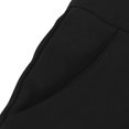 thumbnail image 4 of High Waisted Work Pants for Women Business Casual OutfitsWomen's Fashion Elastic High Waist Solid Color Straight Loose Casual Suit Pants Trousers EvergreenNdbuld Black XL, 4 of 6