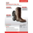 thumbnail image 4 of Dunlop 8408603 Bottes DURAPRO XCP avec Embout en Acier de Sécurité, 4 of 7