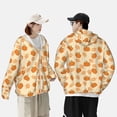 thumbnail image 4 of Gaeub Autumn Leaves And Pumpkins Men's and Women's UPF 50+ Long-Sleeved Sun Protection Clothing, Fishing Shirt Long Sleeve Zip-XX-Large, 4 of 7