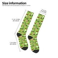 thumbnail image 5 of Haiem Cute Green Frog Socks, Funny Novelty Crazy Design Cotton Socks Sports Socks Knee High Socks For Men, Women,1Pairs - Gift For Working Friends, 5 of 9