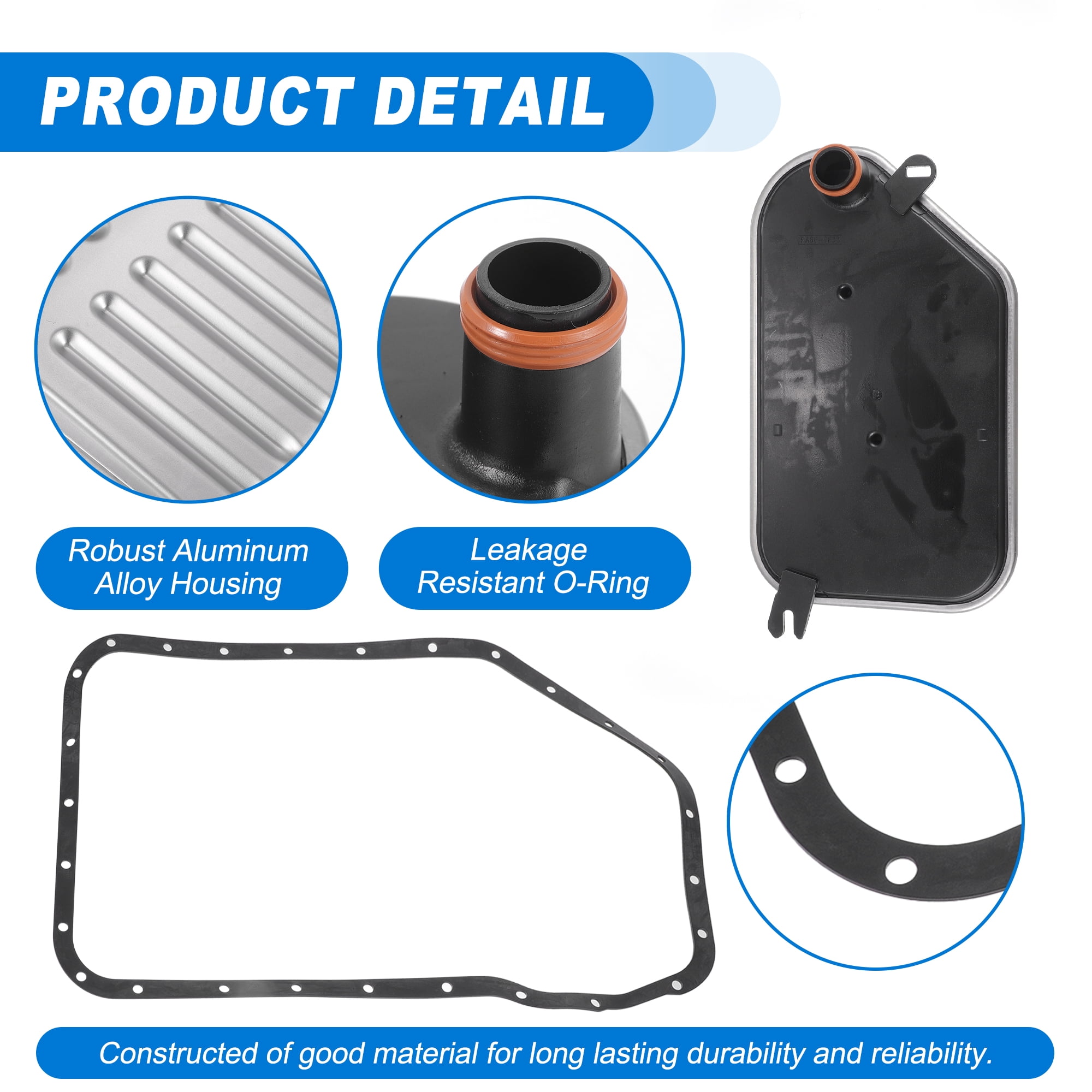 Automatic Transmission Filter Kit Fit for Audi A4 1996-2001 No.01V325429 - Pack of 2