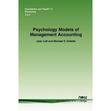 Psychology Models of Management Accounting