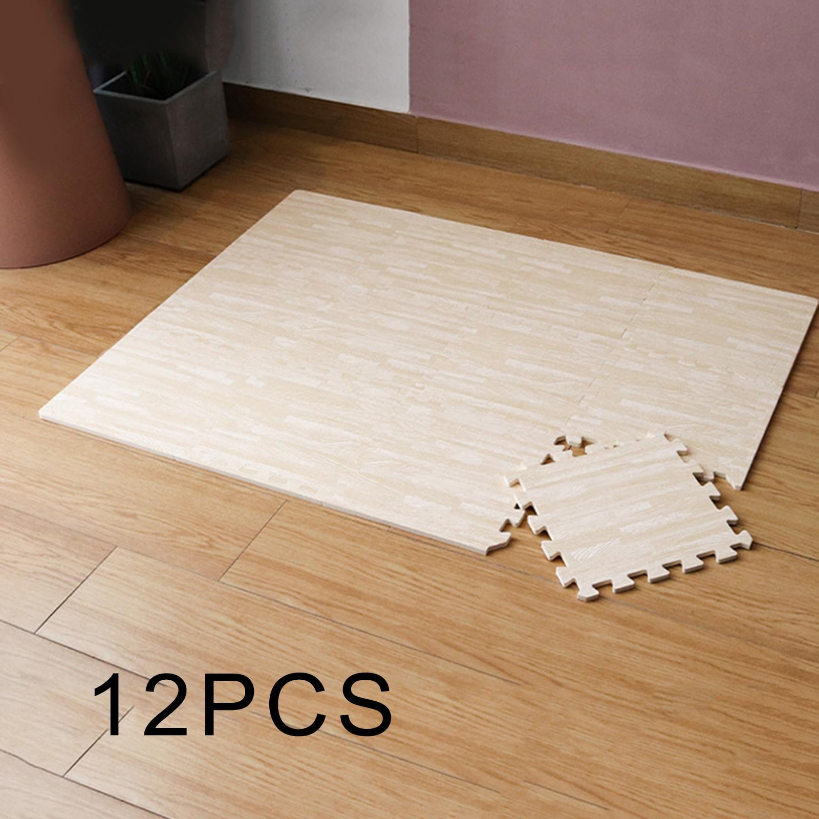 12 Pieces Cofmortable EVA Foam Puzzle Padding Tile Pad for Yoga, Meditation, Exercises, 12x12inch