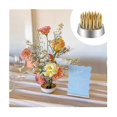 thumbnail image 2 of 12 Pack Flower Frogs Holder, Kenzans Round Flower Arranger Mini Floral Frogs Pins, 0.9 Inch Flower, 2 of 5