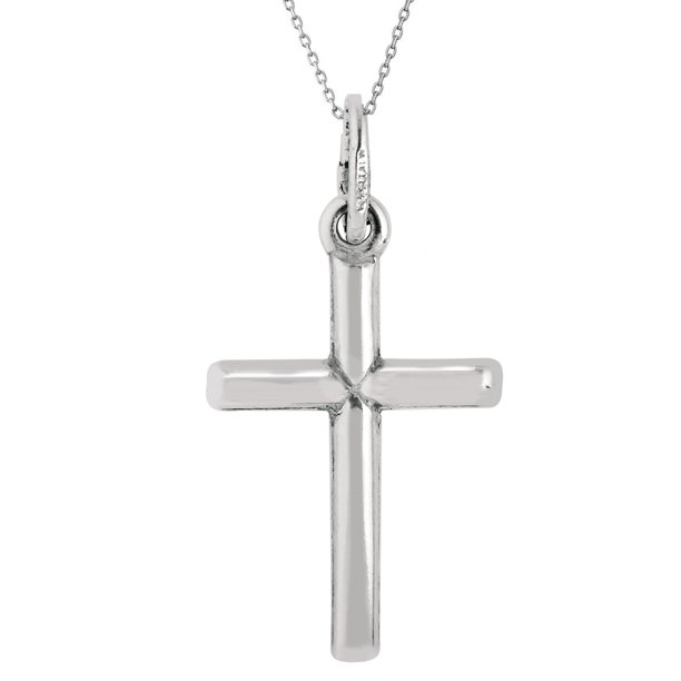 Sterling Silver Baby Cross Pendant Necklace 16 18 20 24 Inches Walmart Com Sterling Silver Baby Cross Pendant Necklace 16 18 20 24 Inches Walmart Com