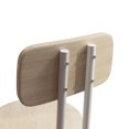 thumbnail image 4 of YesFashion 3pcs/set Bar Dining Table And Chairs Set with Backrest And Partition 2pcs 12 x 35.5in. Stools with 1pc 24 x 35.5in. Table for Home, Kitchen Dining Room 2 People, 4 of 7