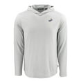 thumbnail image 2 of Men's Cutter & Buck Gray Los Angeles Dodgers Coastline Epic Comfort Recycled Eco Hoodie Long Sleeve T-Shirt, 2 of 3