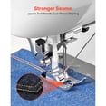 thumbnail image 6 of KFFKFF Computerized Sewing Machine with 60 Stitch Options, LED Display, Foot Pedal, and Built-In Light, Durable Metal Frame, Digital Sewing Machine for Crafting and Repairs, 6 of 9