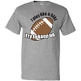 thumbnail image 3 of Inktastic Football - Like a girl T-Shirt, 3 of 5