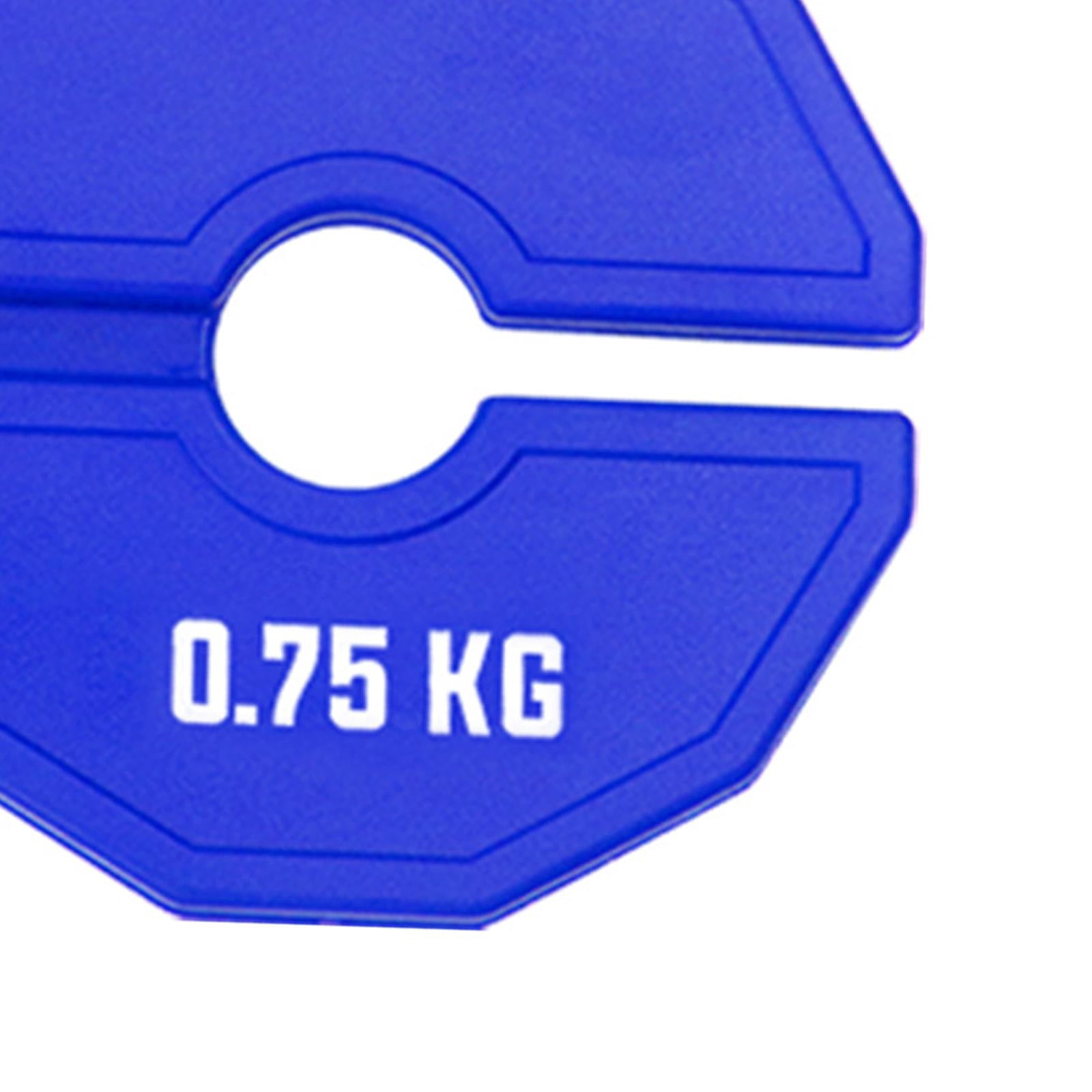 Baoblaze Dumbbell Fractional Change Easy to Store and Supplies for Kettlebell Micro Loading 0.75kg