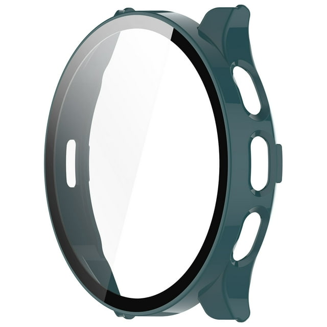 Full Protective Glass Case For Garmin Venu 3 Venu3S SmartWatch Screen Protector Cases Cover Shell +Tempered Glass Film 2 in 1 Green For Garmin Venu3S