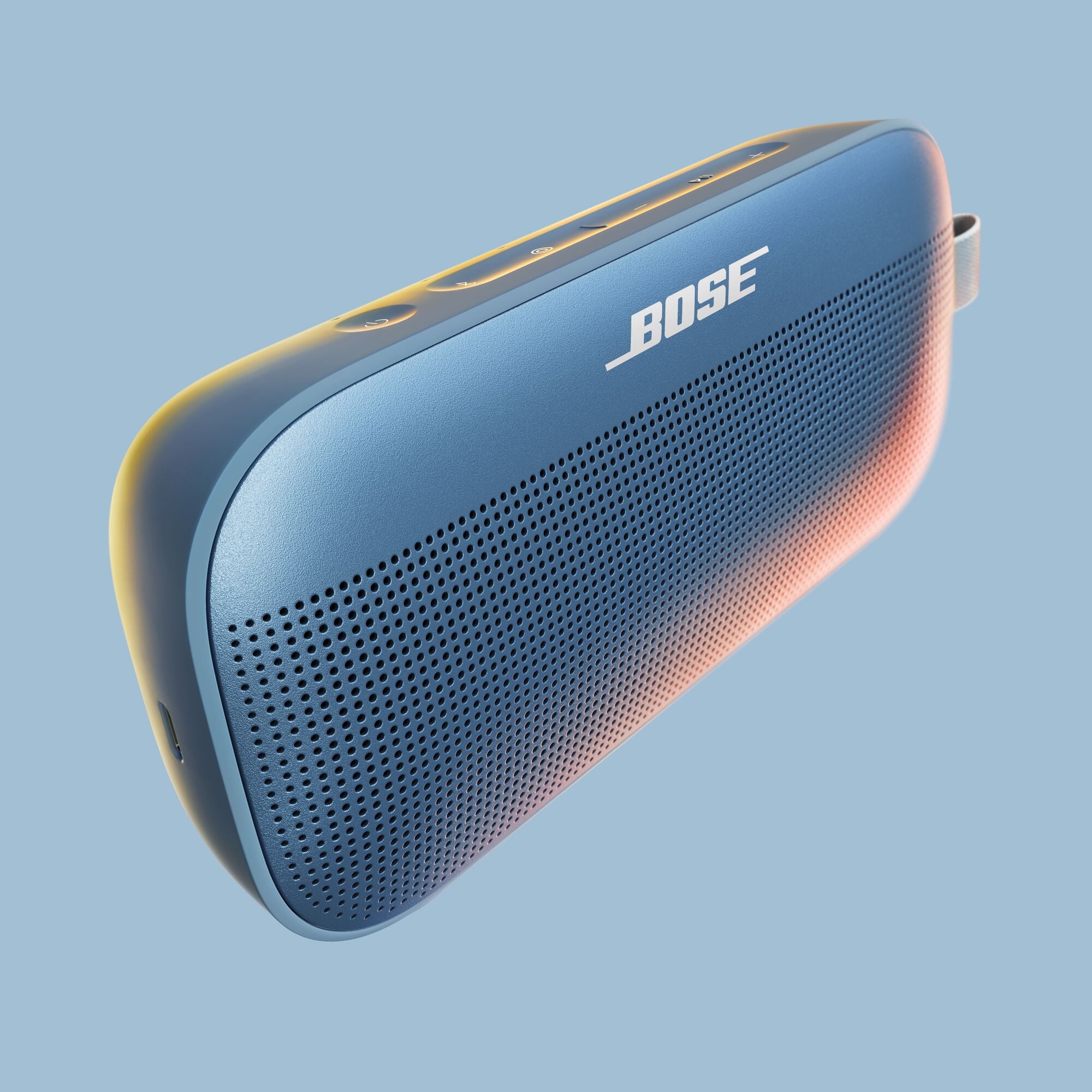 Bose SoundLink Flex II Wireless Waterproof Portable Bluetooth Speaker, Blue Dusk