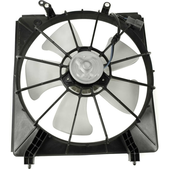 Cooling Fan Assembly Compatible with HONDA ACCORD 1998-2002 / CL/TL 1999-2003 LH (Accord 6Cyl)/(CL/TL 3.2L Base) Coupe/Sedan