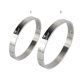 thumbnail image 4 of Brazalete de pareja Sunnimix acero inoxidable Plata 6mm, 4 of 8
